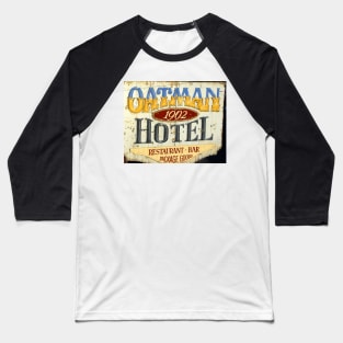 Oatman Arizona Hotel sign Baseball T-Shirt